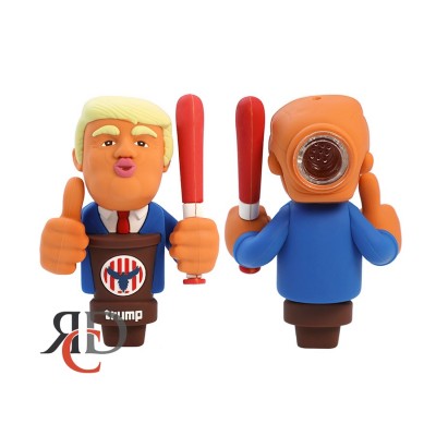 SILICONE HAND PIPE TRUMP SP415 1CT